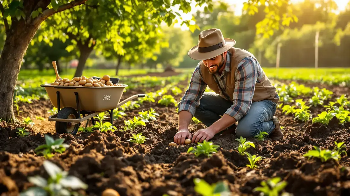 Het is tijd om uw aardappelen te planten om in 2026 een uitzonderlijke oogst te garanderen.