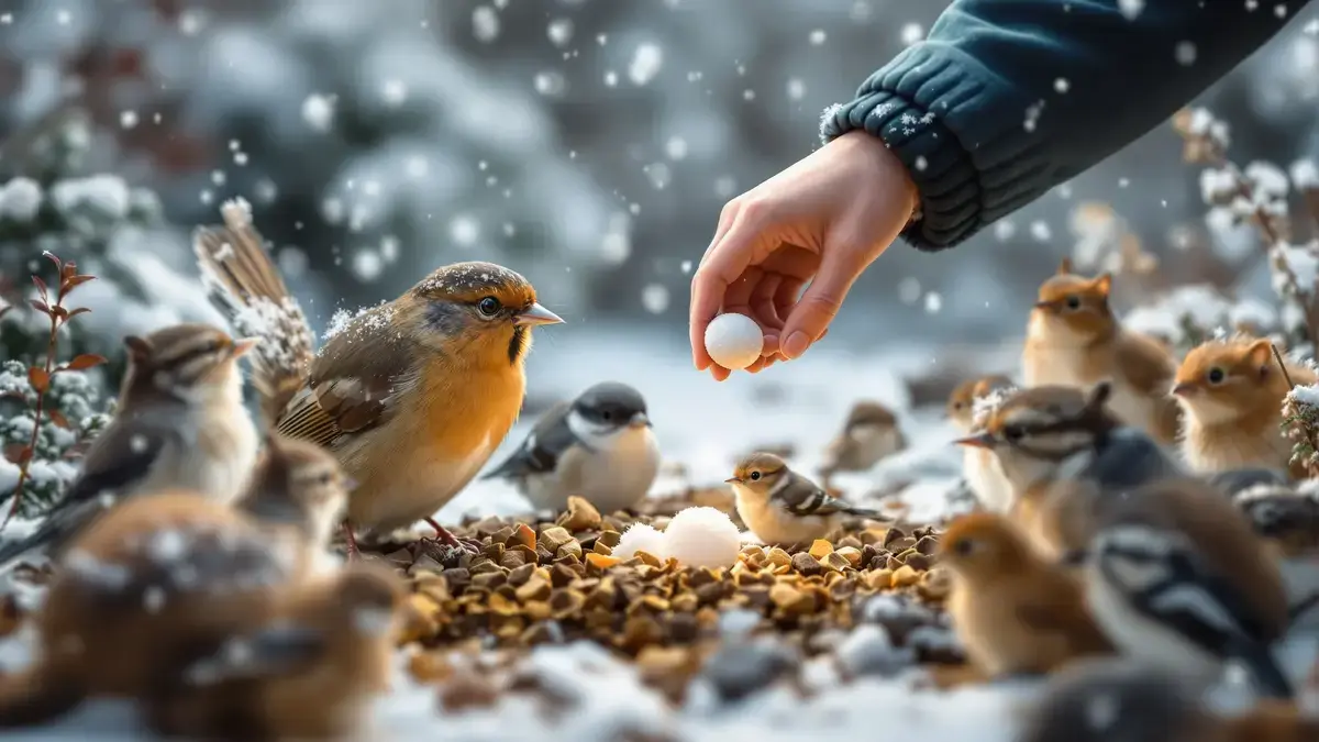 Dit kleine balletje kan de sleutel zijn om de dieren in uw tuin deze winter te helpen overleven.