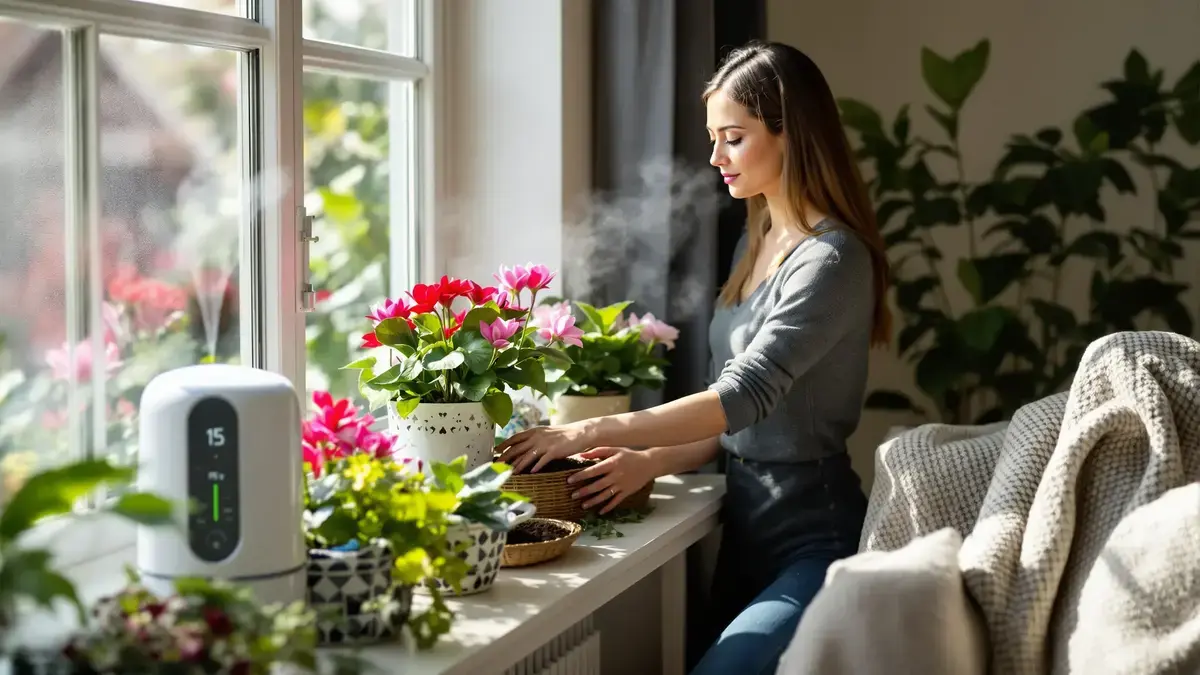 Om uw cyclamens volop te laten bloeien, zo plaatst u ze in huis