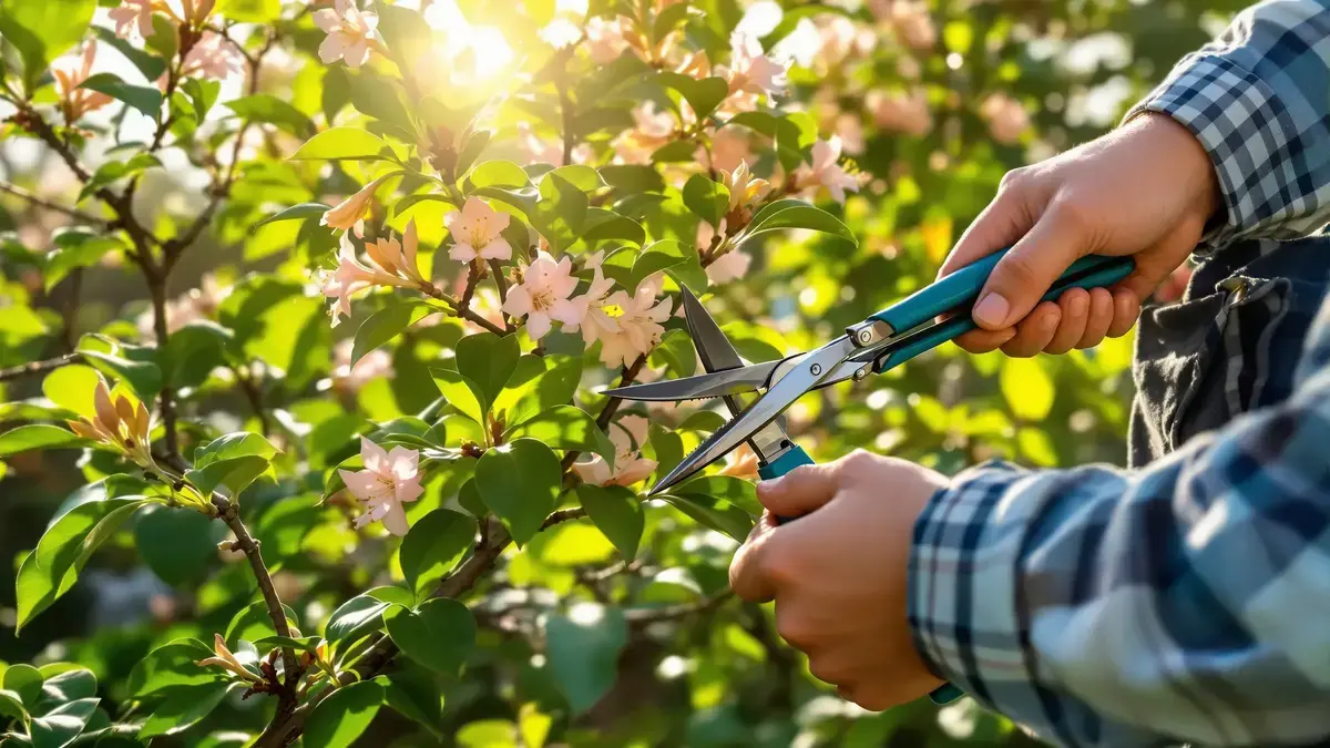 Voor een gezonde kamperfoelie leert u hoe u hem op het ideale moment moet snoeien om overwoekering te voorkomen