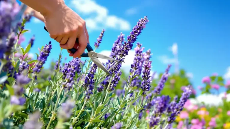 Het ideale seizoen om lavendel te snoeien: ontdek hoe je deze prachtige plant opnieuw laat bloeien