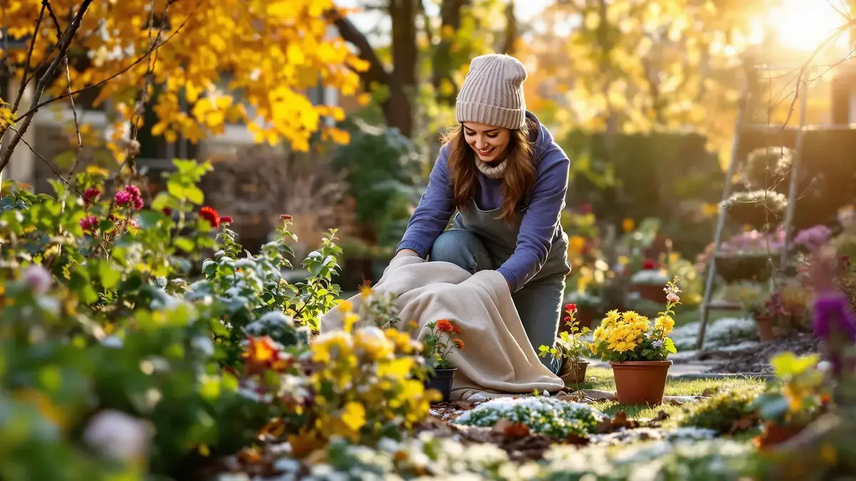 Maak uw tuin winterklaar: bescherm uw planten tegen de novemberkou.