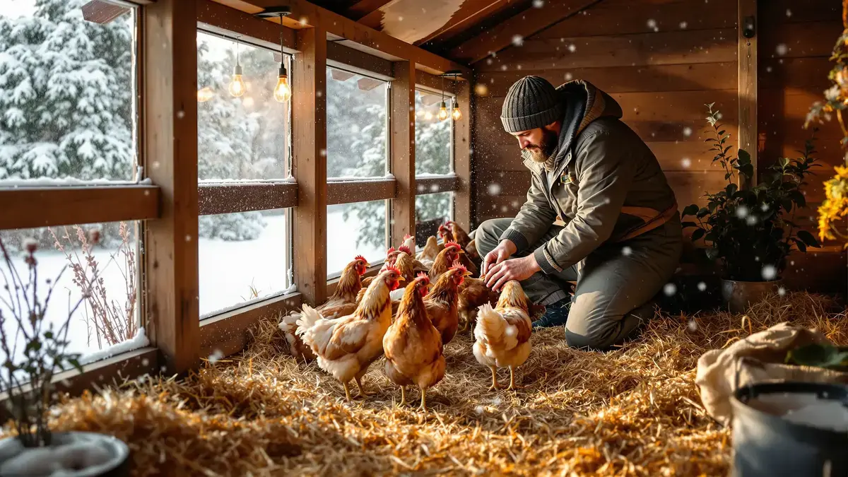 Deze revolutionaire Noorse tip om uw kippen in de winter zonder elektriciteit warm te houden zal u verrassen.