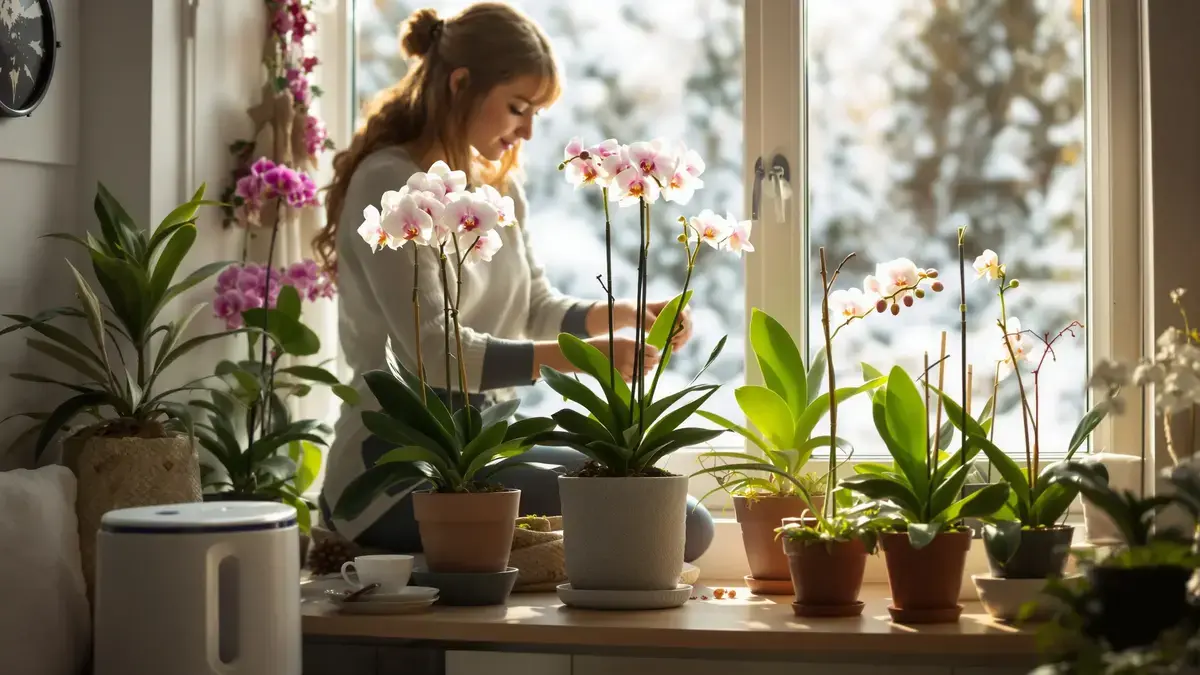 Om de bloei van uw orchideeën in het voorjaar van 2026 te garanderen, plaats ze deze winter op deze plek.