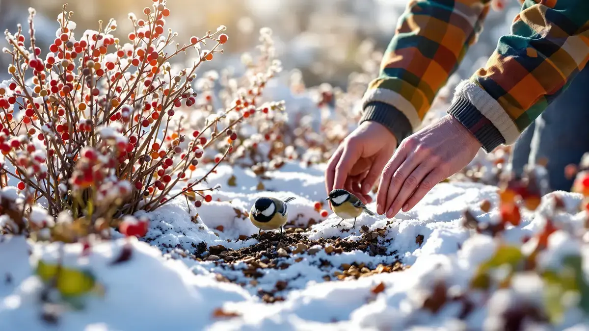 Denkt u dat u vogels helpt met zaden? Hierom is deze struik de hele winter veel effectiever